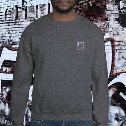 SUDADERA GRUESA HOMBRE LOGO  BACK CUADRADO