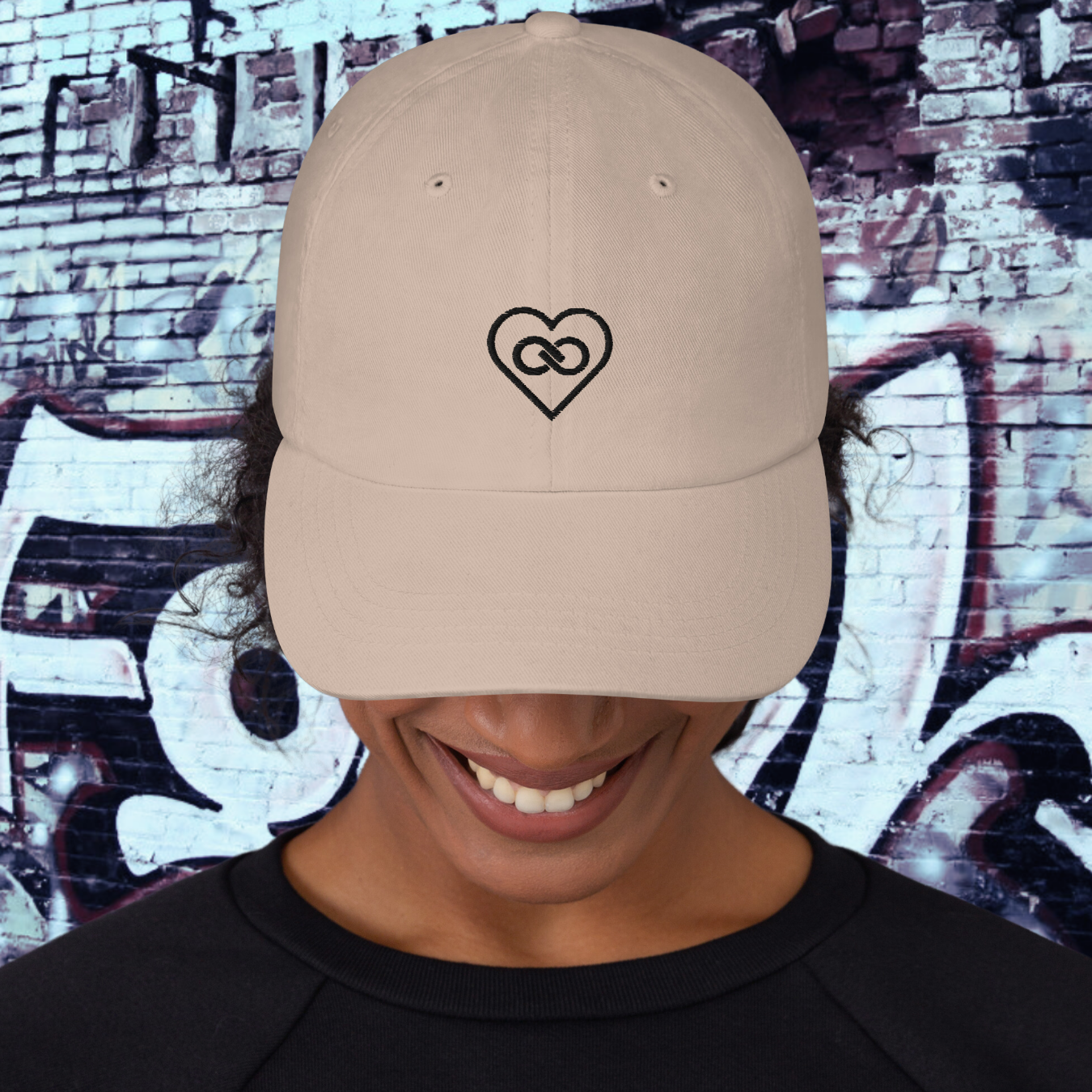 GORRA DADDY MUJER LOGO NEGRO INFINITE
