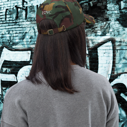 GORRA DADDY MUJER 2LOGO BLANCO