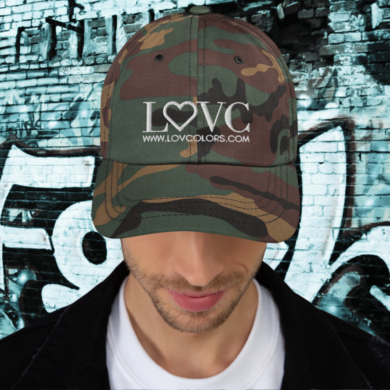 GORRA DADDY HOMBRE 2LOGO BLANCO