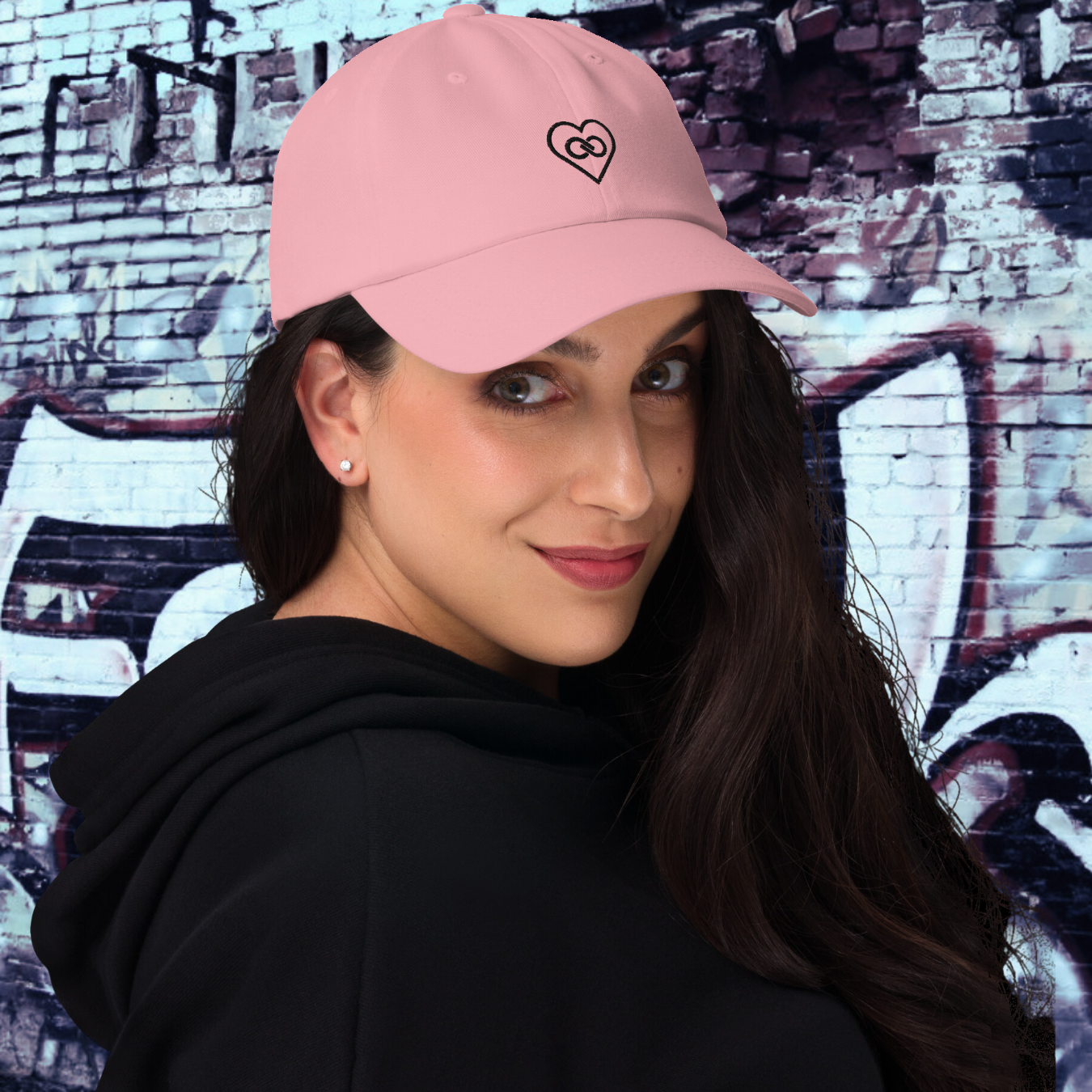 GORRA DADDY MUJER LOGO NEGRO INFINITE