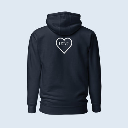 HOODIE CON CAPUCHA MUJER 2CUORE WHITE