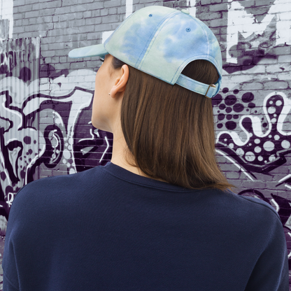GORRA CON EFECTO TIE DYE MUJER LOGO NAVY