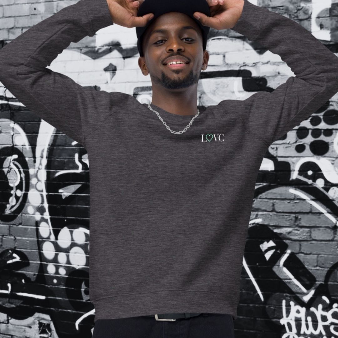 SUDADERA ORGÁNICA HOMBRE 2LOGO