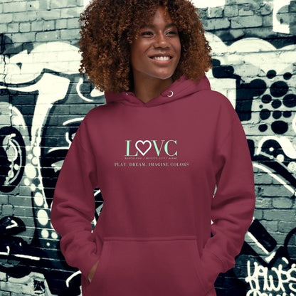 HOODIE CON CAPUCHA MUJER SLOGAN