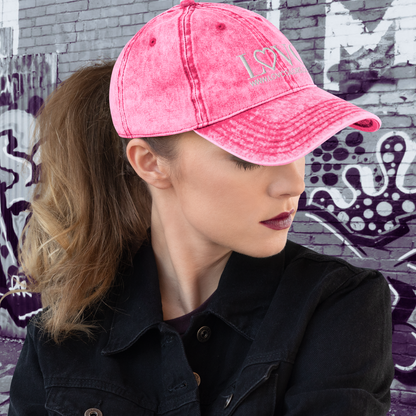 GORRA VINTAGE MUJER LOGO