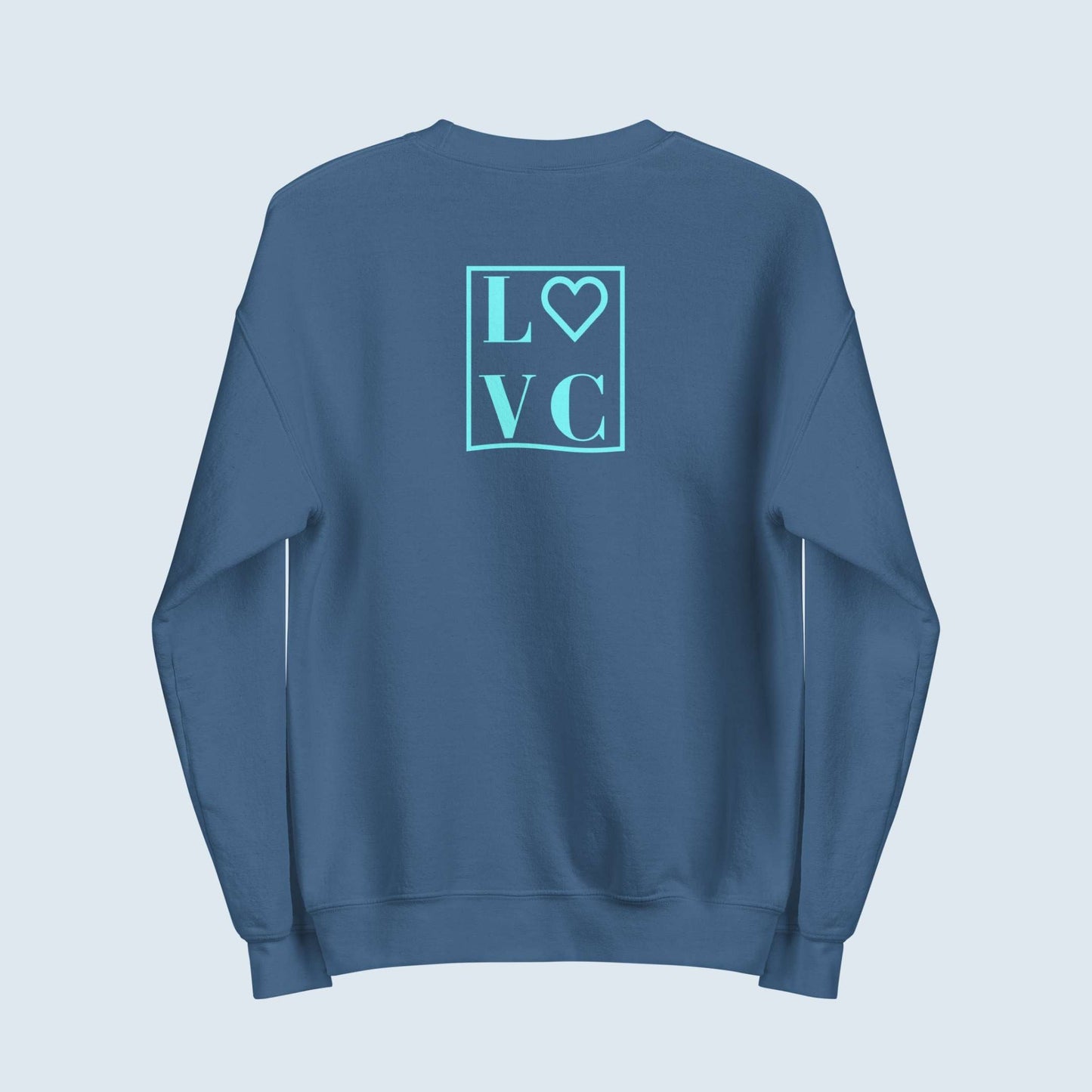 SUDADERA GRUESA HOMBRE LOGO BACK CUADRADO