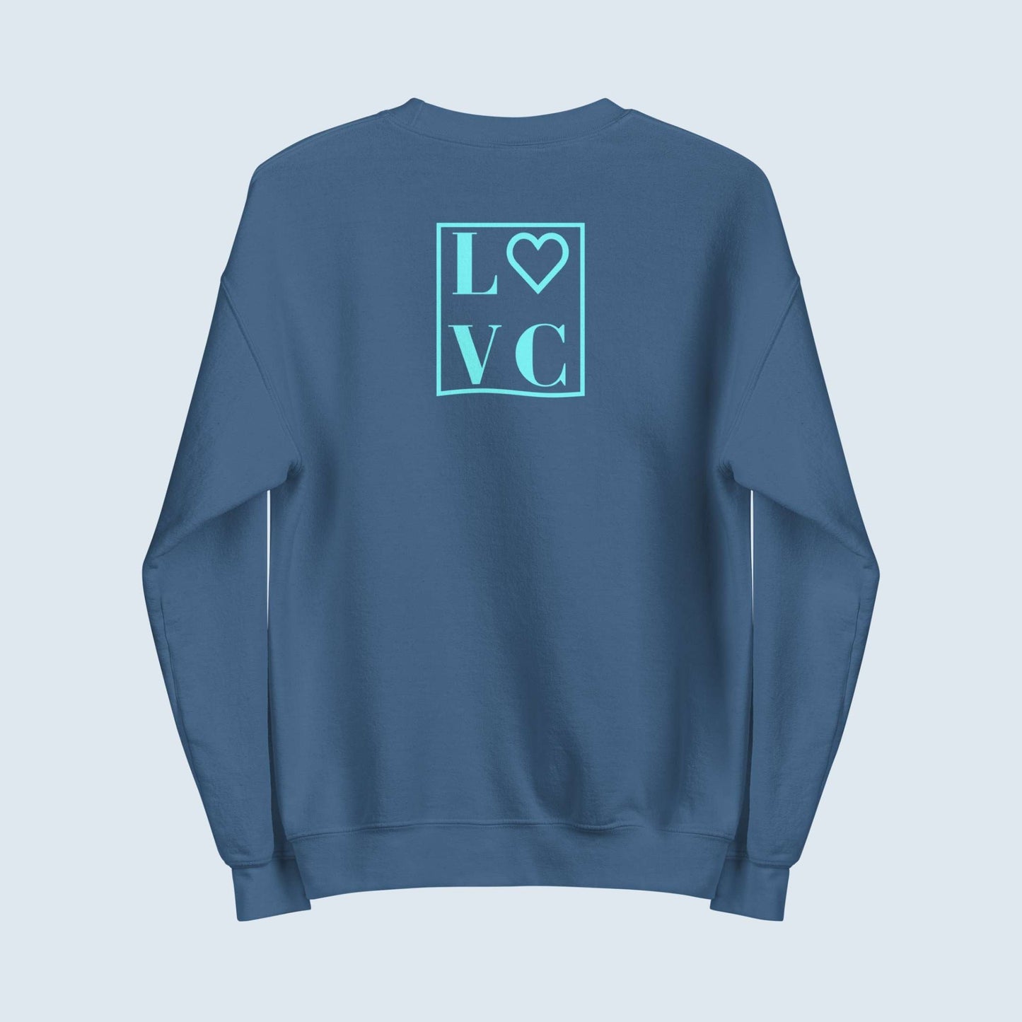 SUDADERA GRUESA MUJER LOGO BACK CUADRADO