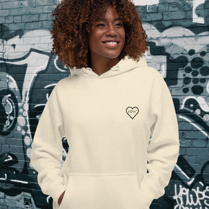 HOODIE CON CAPUCHA MUJER 2CUORE BLACK