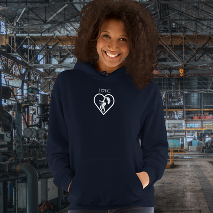 HOODIE CON CAPUCHA MUJER SILUETA