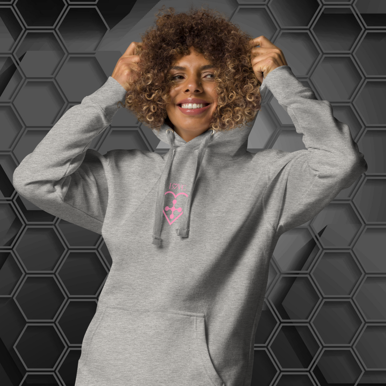 HOODIE CON CAPUCHA MUJER CROSS