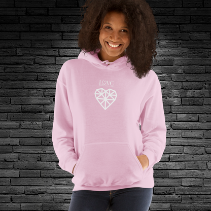 HOODIE CON CAPUCHA MUJER DIAMOND