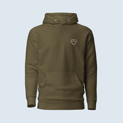 HOODIE CON CAPUCHA HOMBRE 2CUORE WHITE