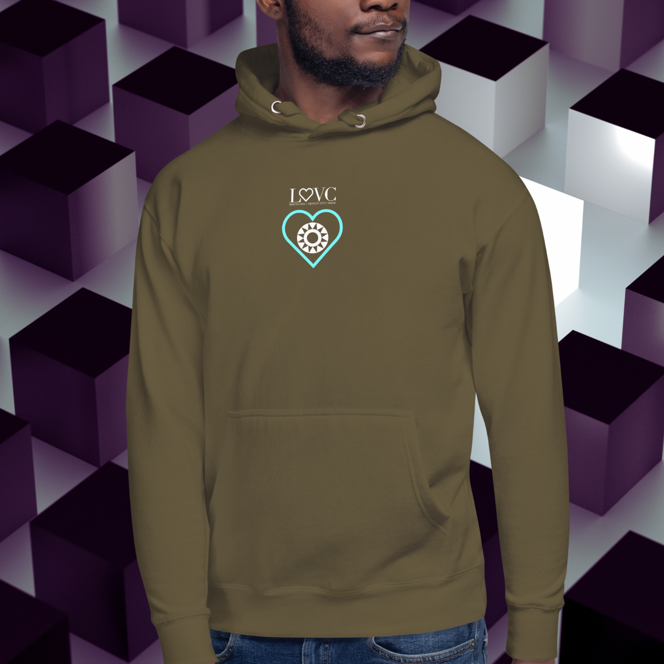HOODIE CON CAPUCHA HOMBRE ETNIA