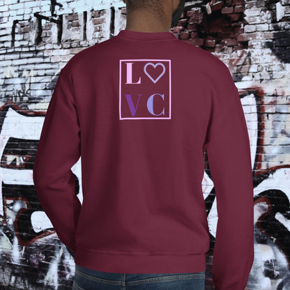 SUDADERA GRUESA HOMBRE LOGO  BACK CUADRADO