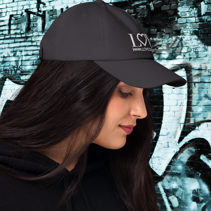 GORRA DADDY MUJER 2LOGO BLANCO