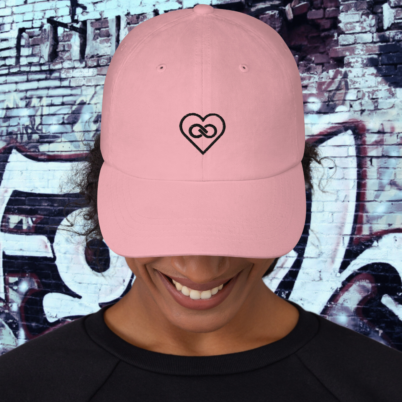 GORRA DADDY MUJER LOGO NEGRO INFINITE