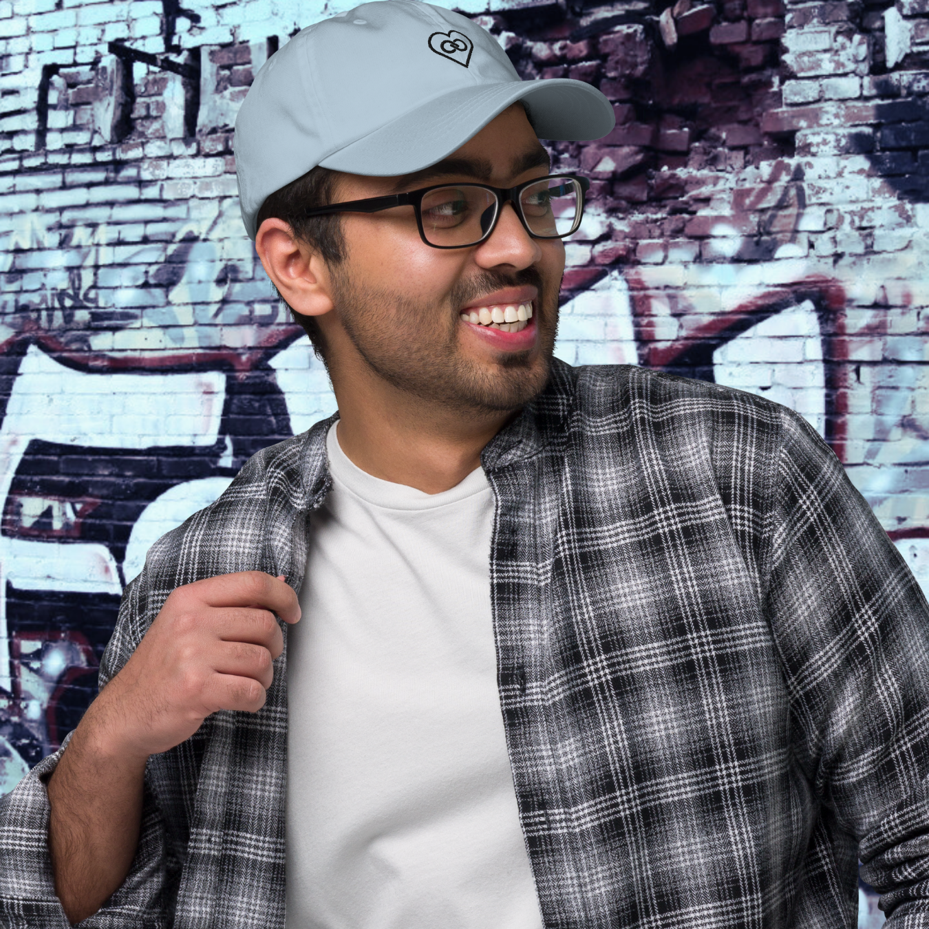 GORRA DADDY HOMBRE LOGO NEGRO INFINITE