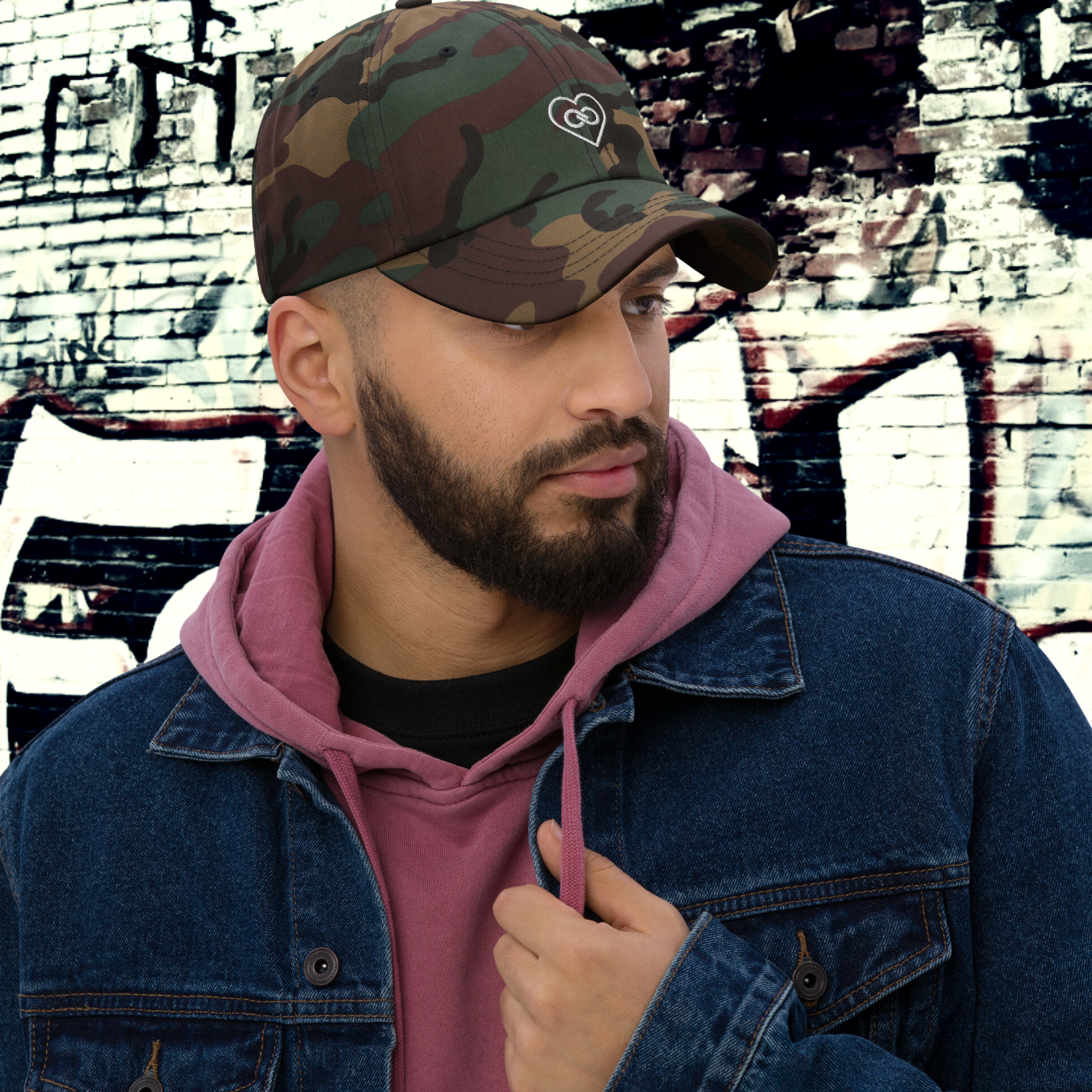 GORRA DADDY HOMBRE LOGO BLANCO INFINITE