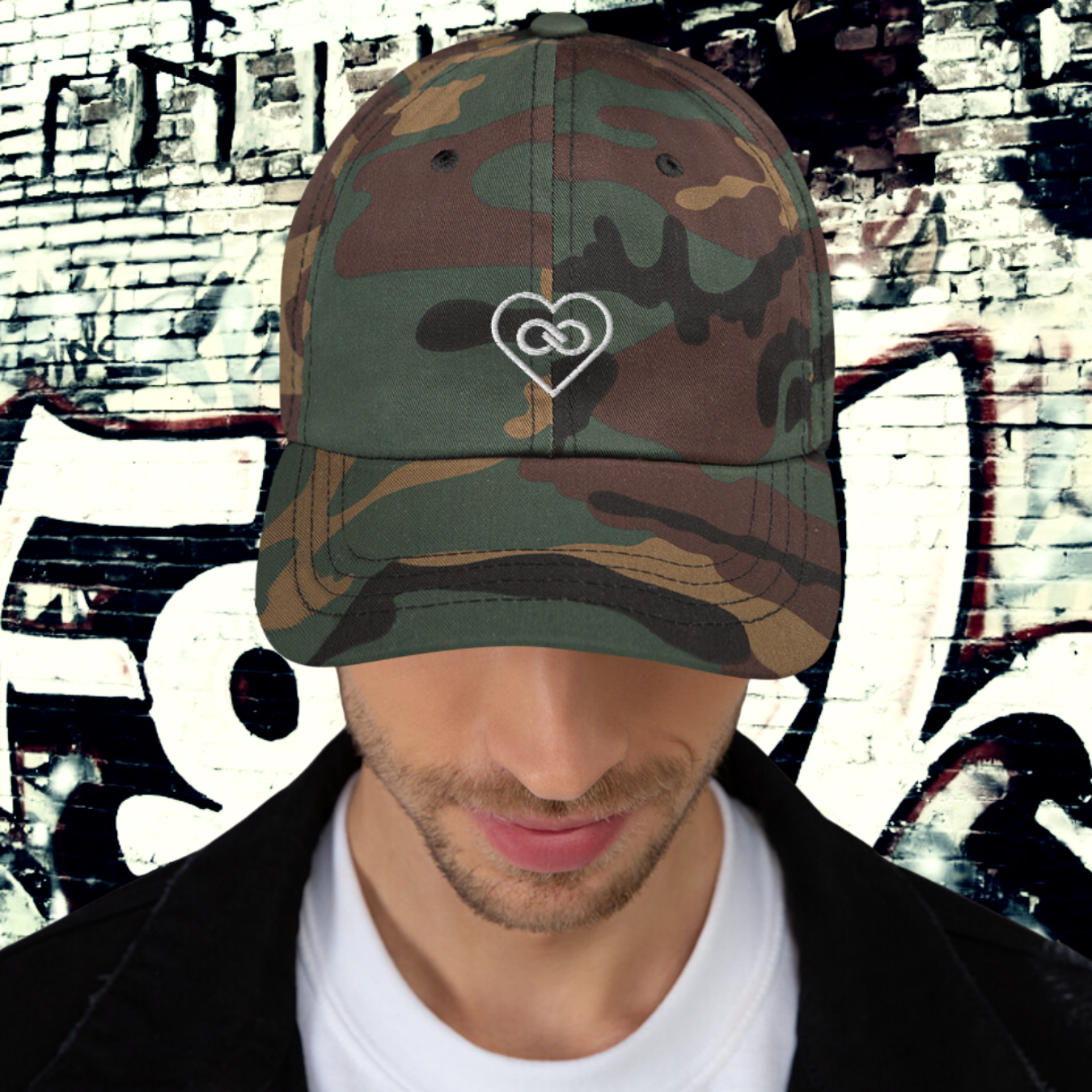 GORRA DADDY HOMBRE LOGO BLANCO INFINITE