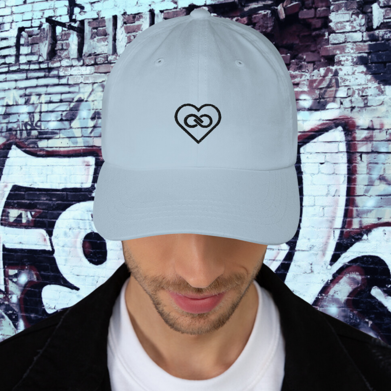 GORRA DADDY HOMBRE LOGO NEGRO INFINITE
