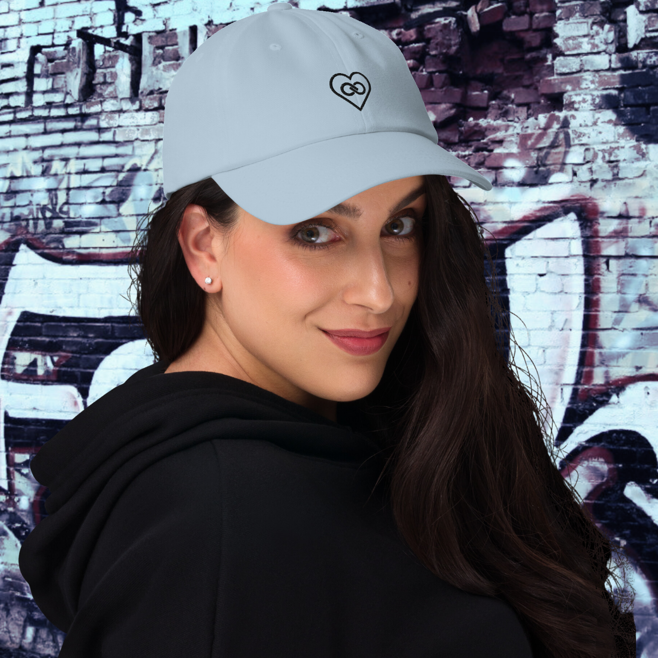 GORRA DADDY MUJER LOGO NEGRO INFINITE