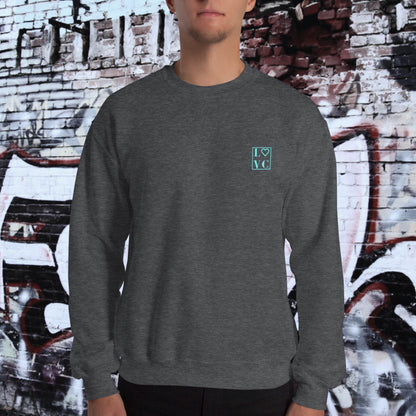 SUDADERA GRUESA HOMBRE LOGO BACK CUADRADO