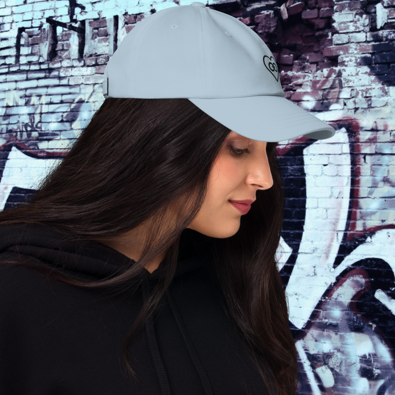 GORRA DADDY MUJER LOGO NEGRO INFINITE