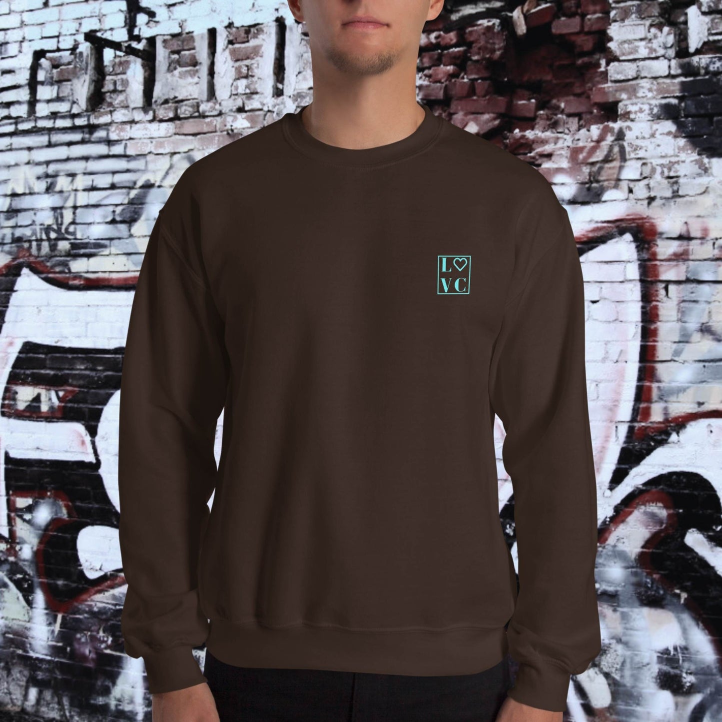 SUDADERA GRUESA HOMBRE LOGO BACK CUADRADO