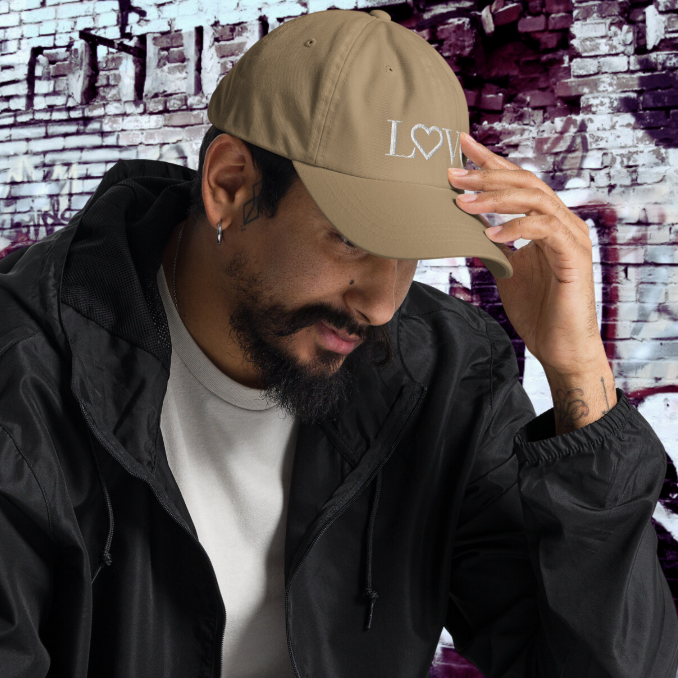 GORRA DADDY HOMBRE LOGO BLANCO
