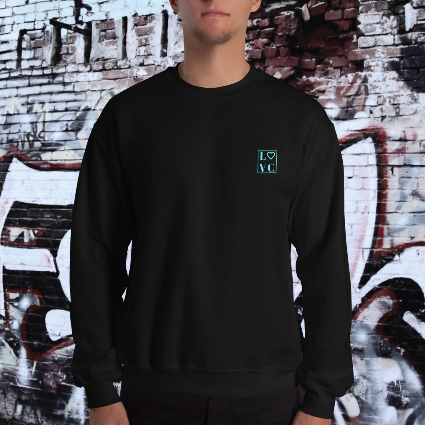 SUDADERA GRUESA HOMBRE LOGO BACK CUADRADO