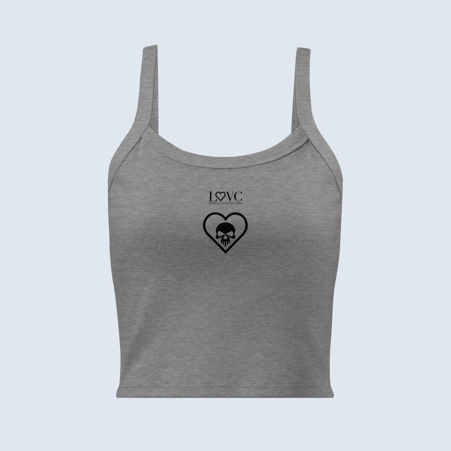 CAMISETA DE TIRANTES SKULL CUORE