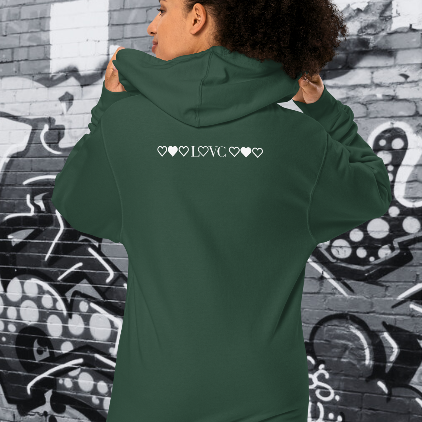HOODIE PREMIUM CON CAPUCHA MUJER CAMALEÓN