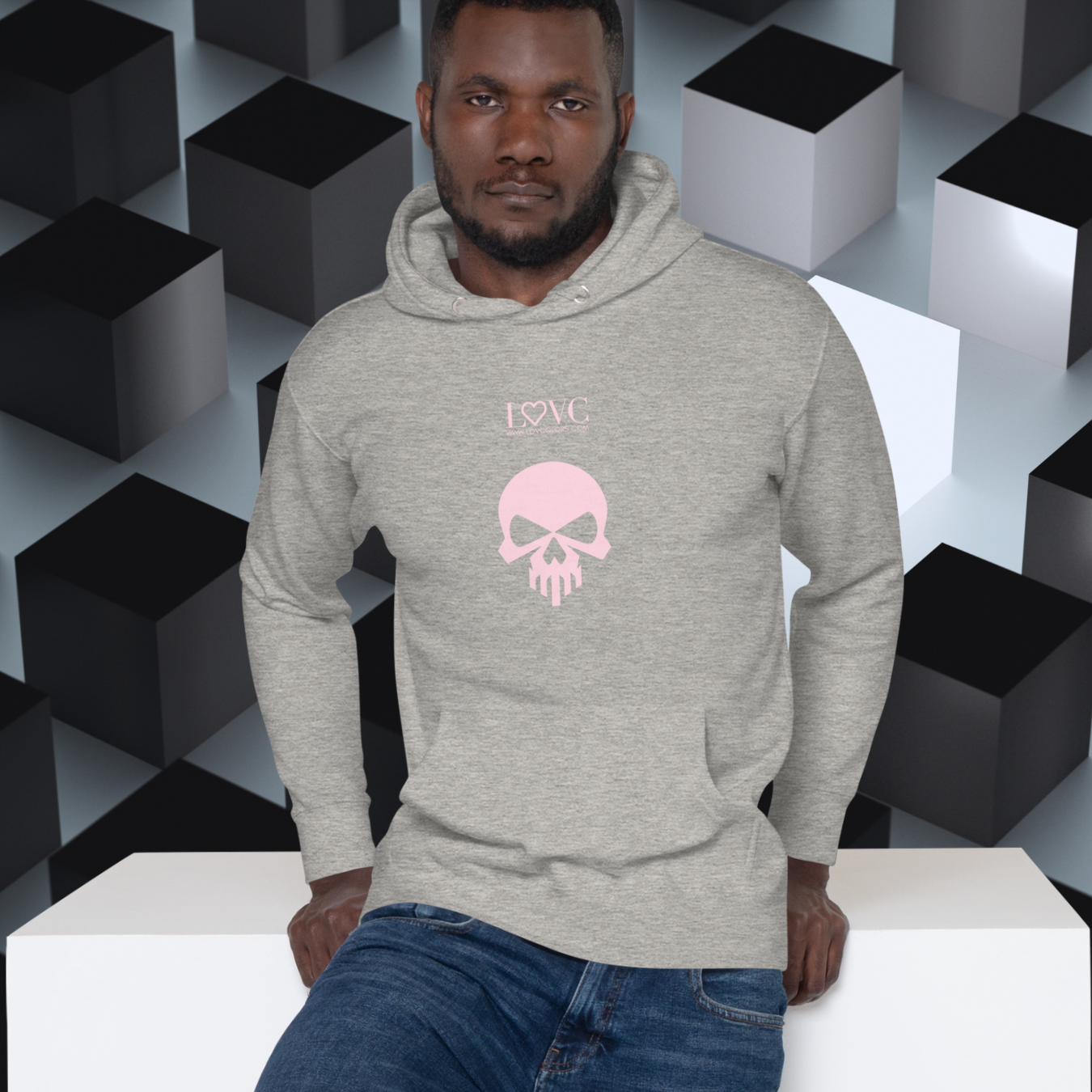 HOODIE CON CAPUCHA HOMBRE SKULL