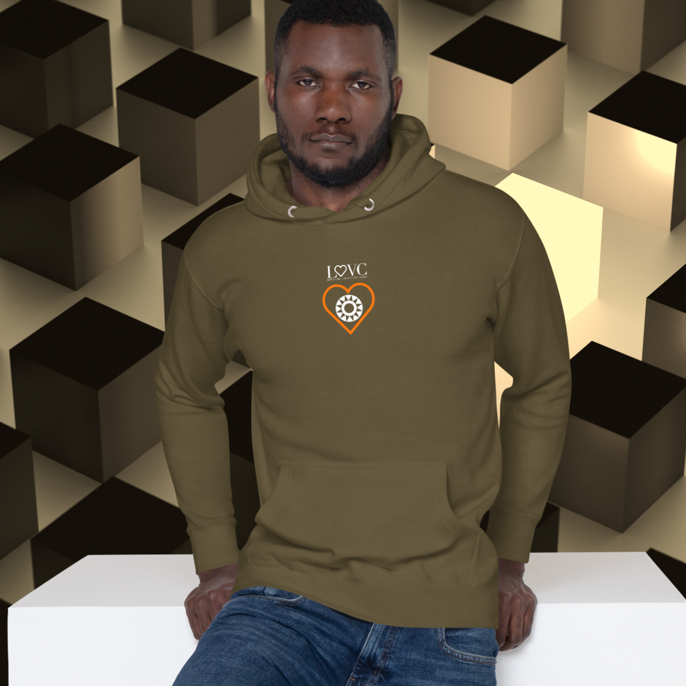HOODIE CON CAPUCHA HOMBRE ETNIA
