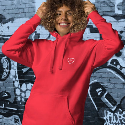 HOODIE CON CAPUCHA MUJER 2CUORE WHITE