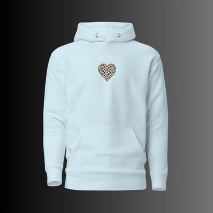 HOODIE CON CAPUCHA MUJER ANIMAL PRINT
