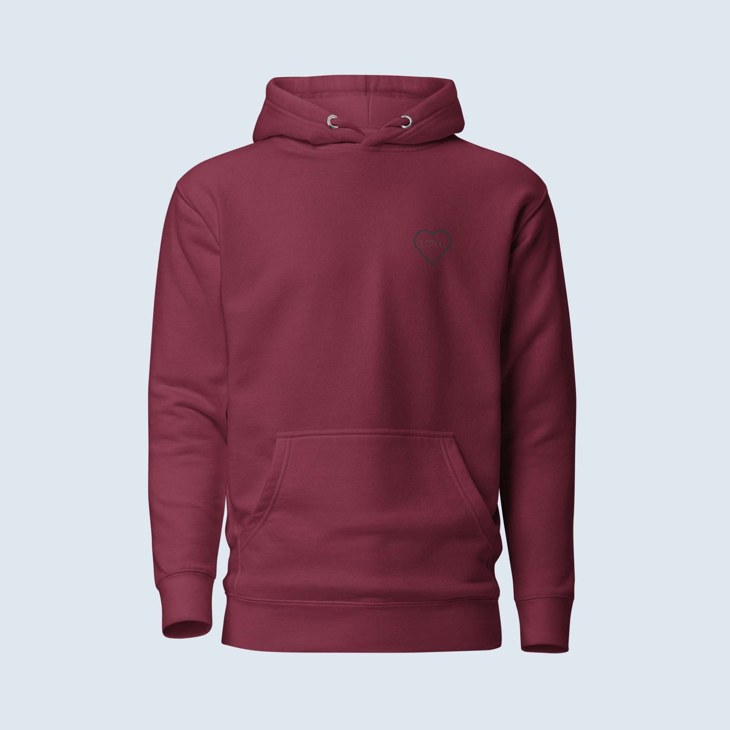 HOODIE CON CAPUCHA MUJER 2CUORE BLACK