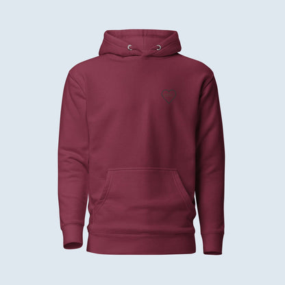 HOODIE CON CAPUCHA MUJER 2CUORE BLACK