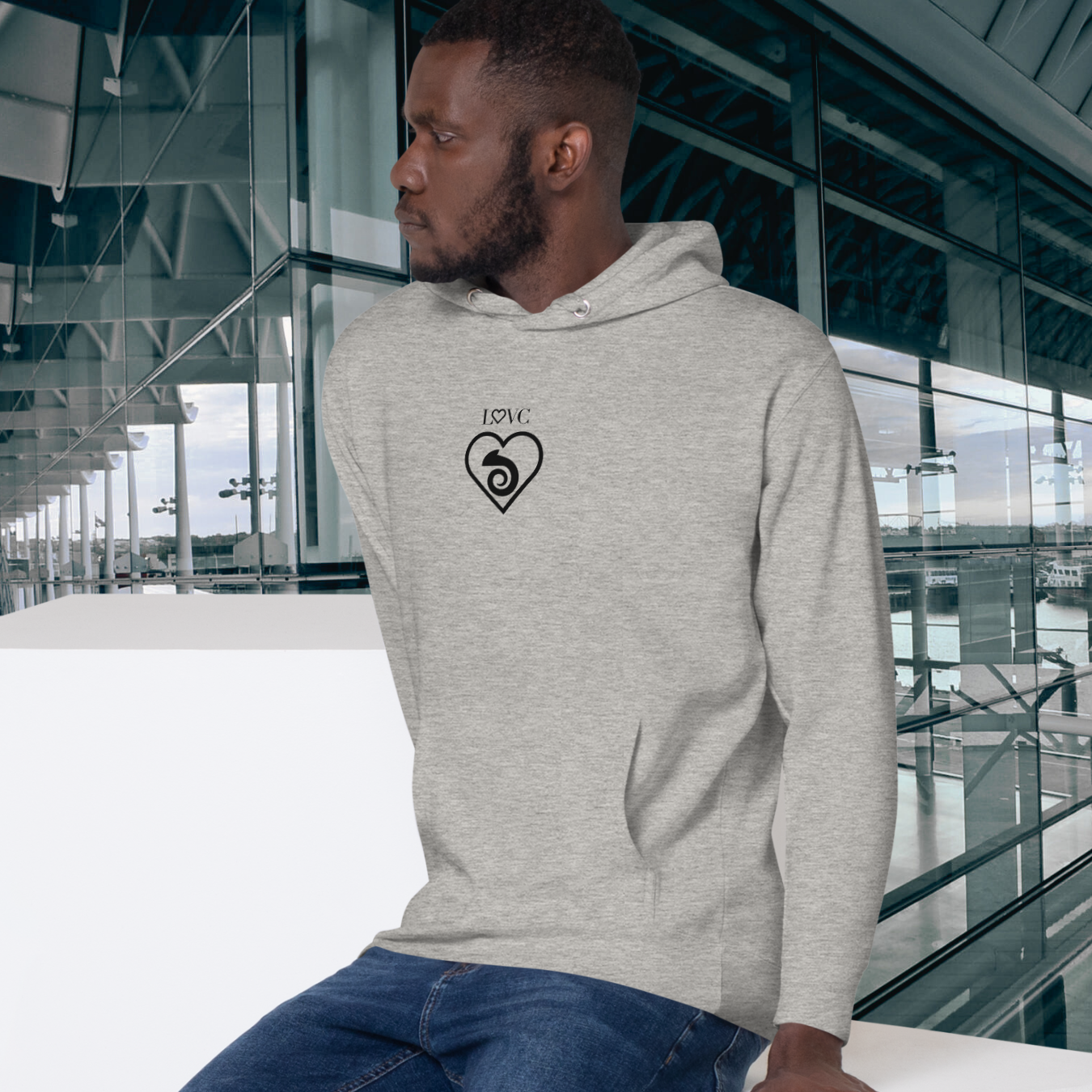 HOODIE CON CAPUCHA HOMBRE LIZARD