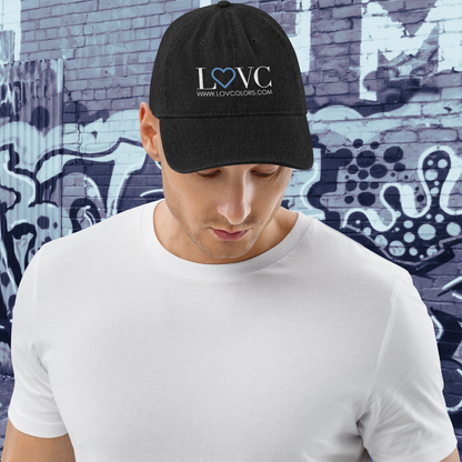 GORRA VAQUERA HOMBRE LOGO CORAZÓN AZUL