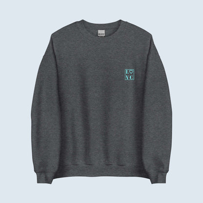 SUDADERA GRUESA MUJER LOGO BACK CUADRADO