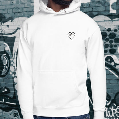 HOODIE CON CAPUCHA HOMBRE 2CUORE BLACK
