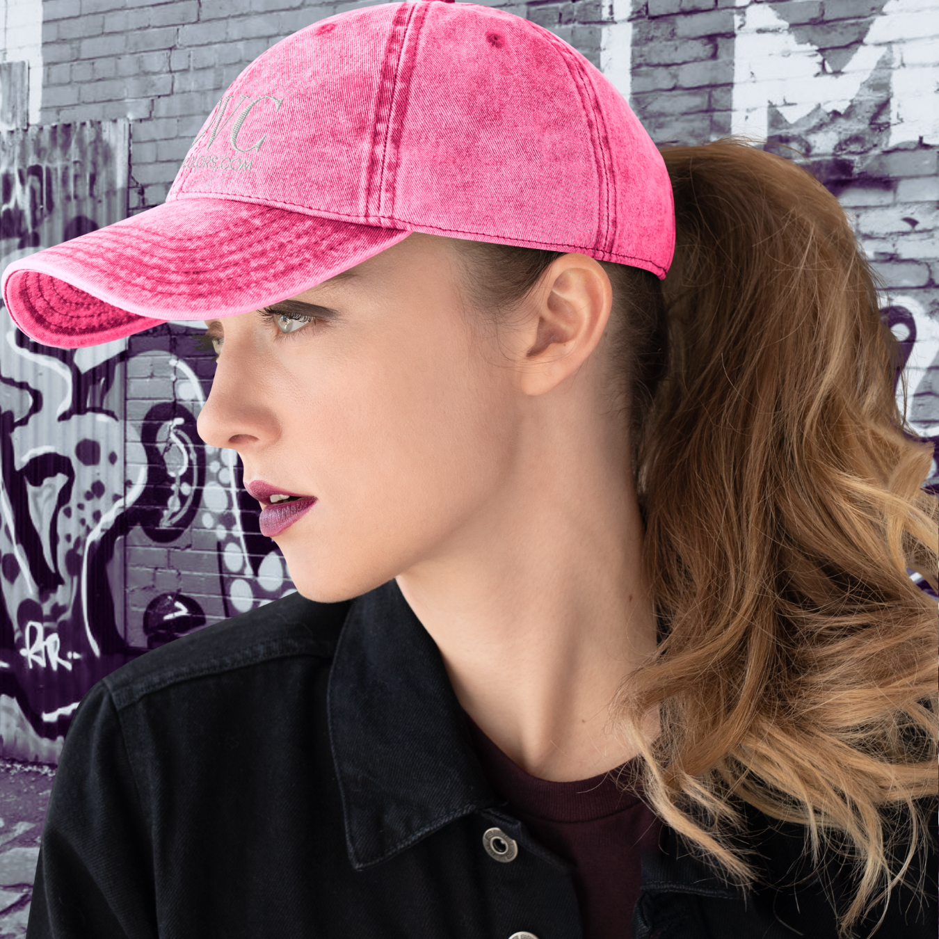GORRA VINTAGE MUJER LOGO
