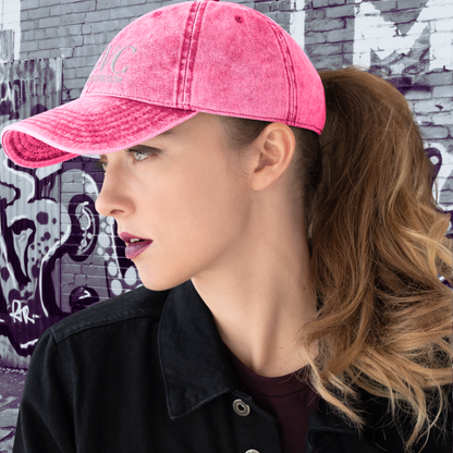 GORRA VINTAGE MUJER LOGO