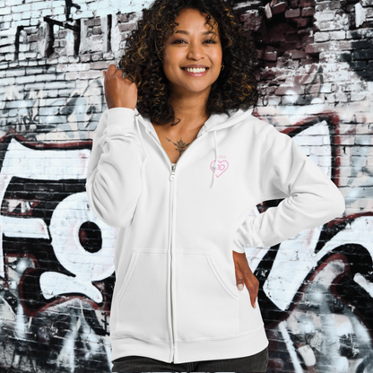 HOODIE CON CAPUCHA Y CREMALLERA MUJER INFINITE