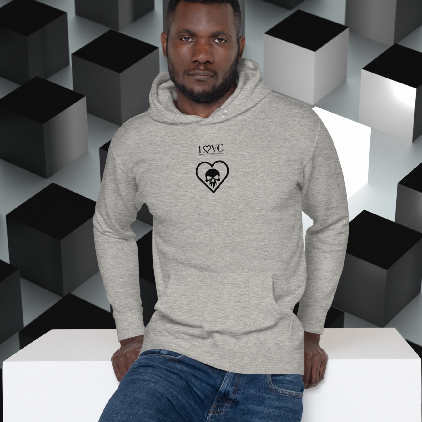 HOODIE CON CAPUCHA HOMBRE SKULL