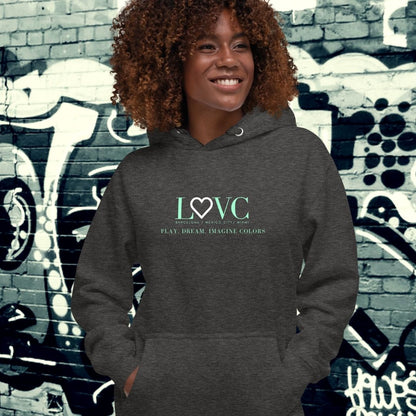 HOODIE CON CAPUCHA MUJER SLOGAN