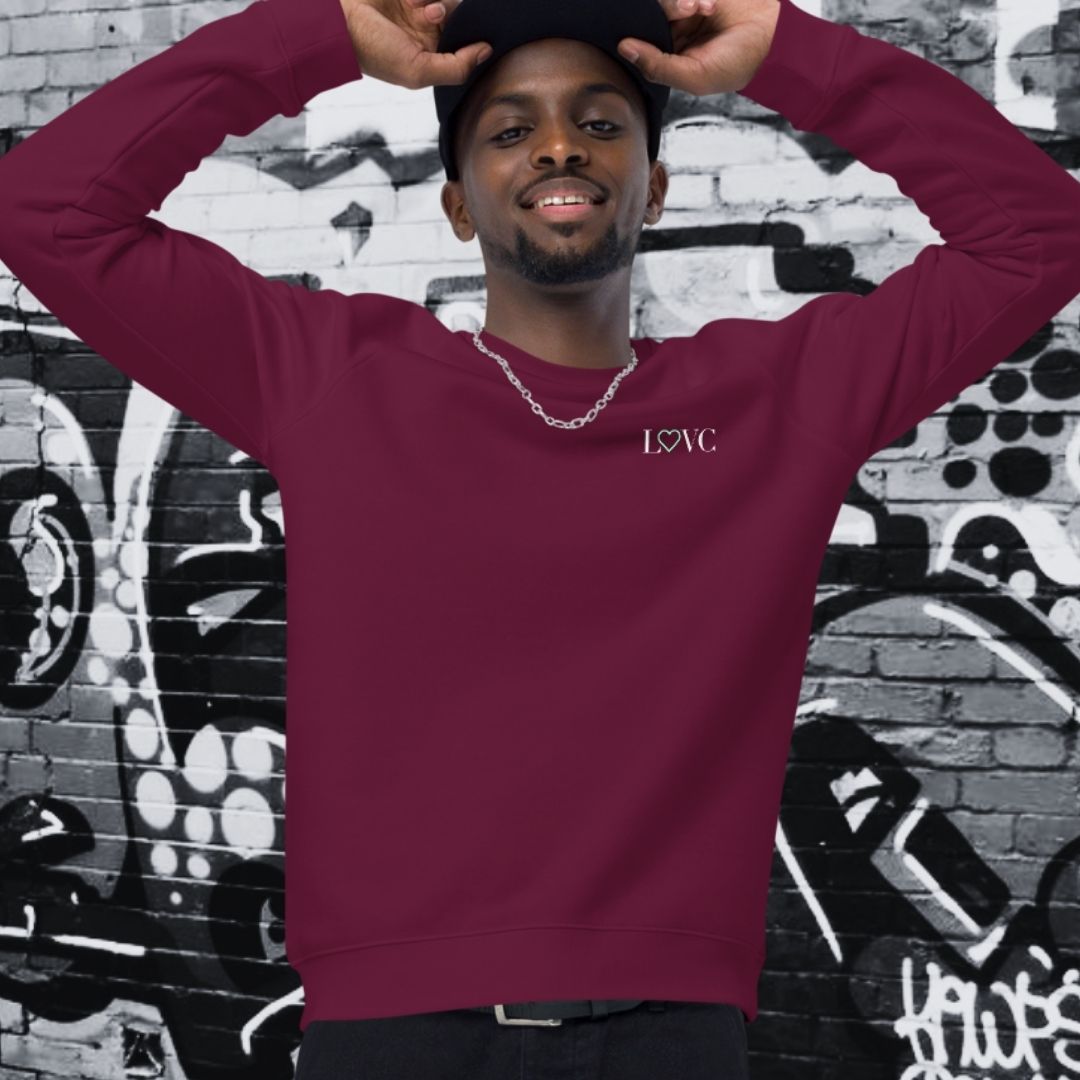 SUDADERA ORGÁNICA HOMBRE 2LOGO