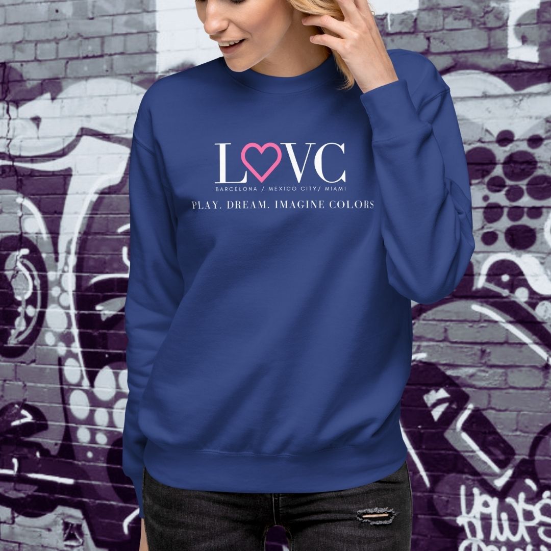 SUDADERA GRUESA MUJER SLOGAN